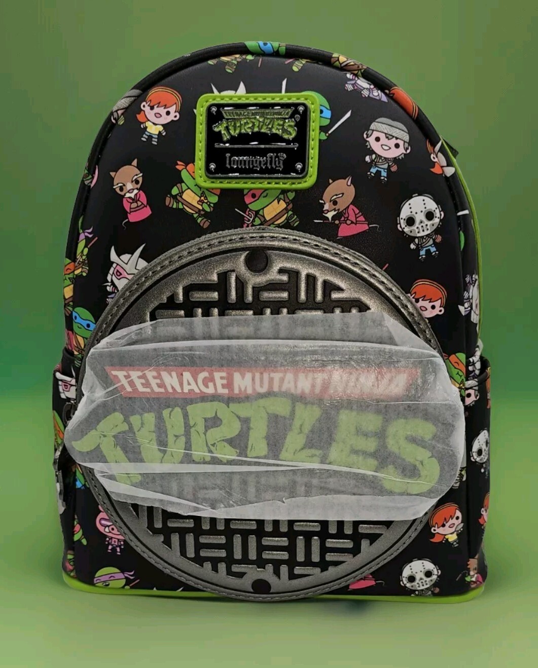 Teenage Mutant Ninja Turtles Cap AOP Unisex Double Strap Shoulder Bag & Poster