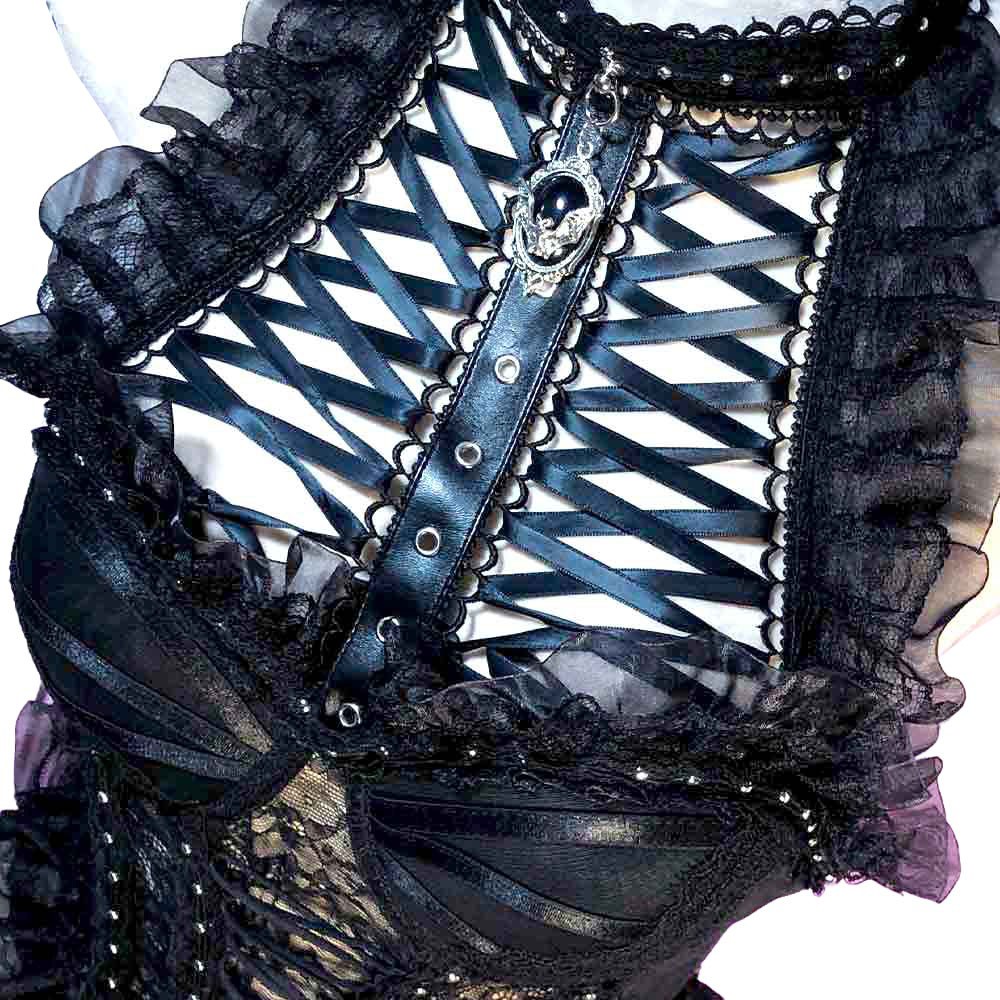 Goth Tops Y2K Grunge Gothic Tank Kawaii Emo Clothing Ladies Punk Rock Clothes