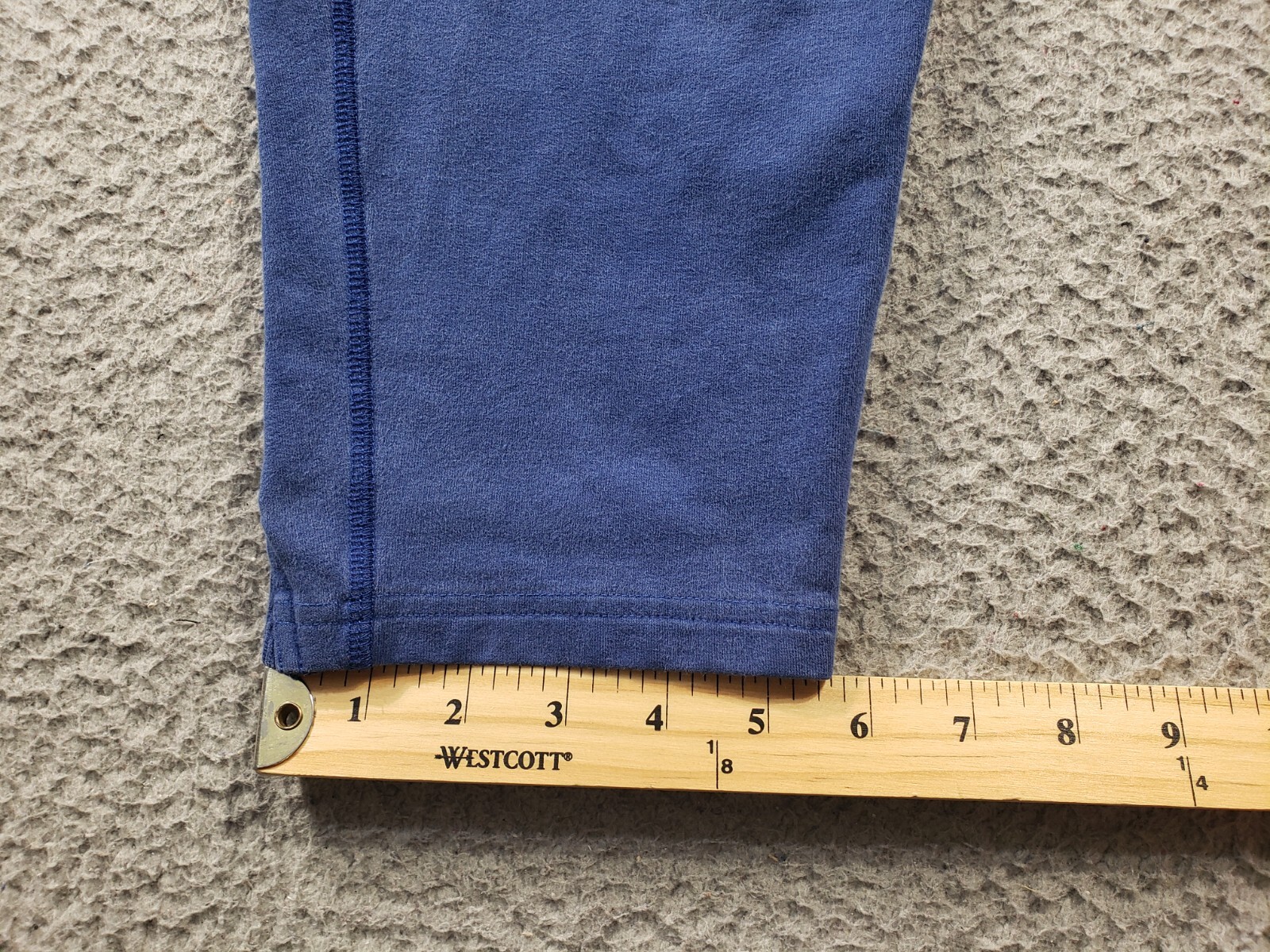 Mack Weldon Jogger Pants Men’s Large Blue Daily Wear Sweatpants Stretch Distress