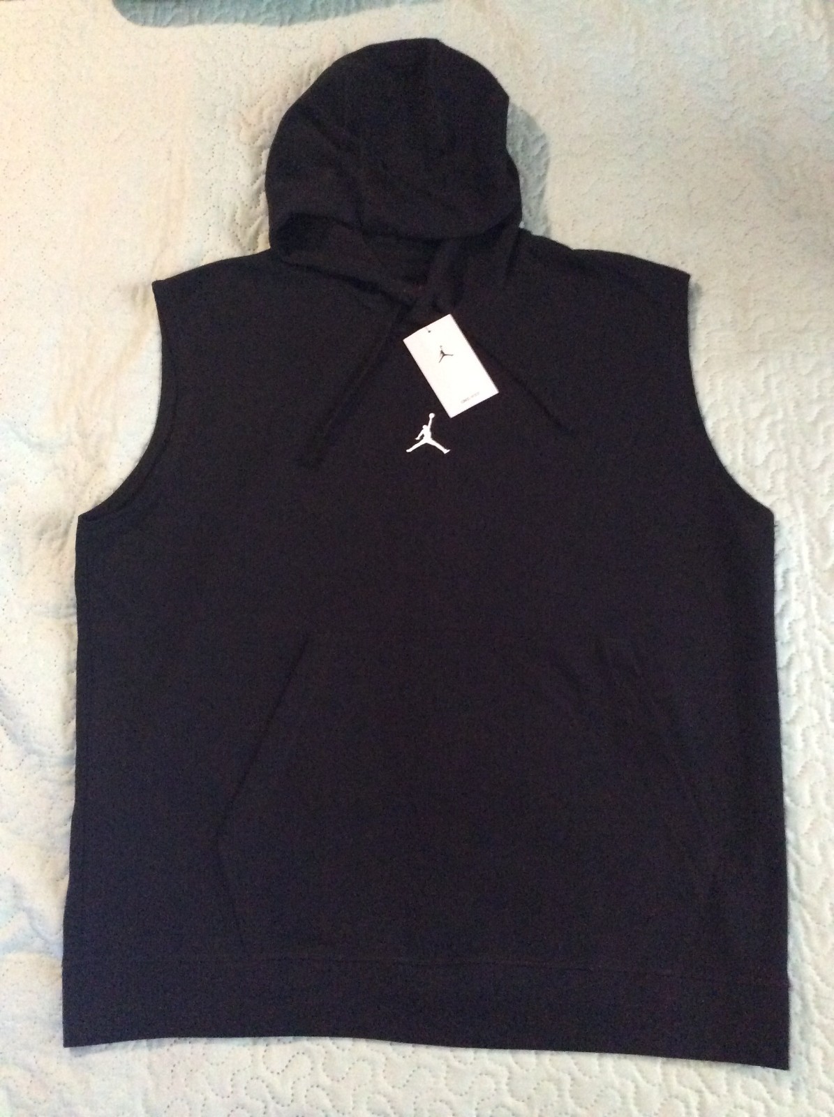 AIR JORDAN Jumpman Dri-Fit Sleeveless Hoodie DM 2821-010 Sz XL