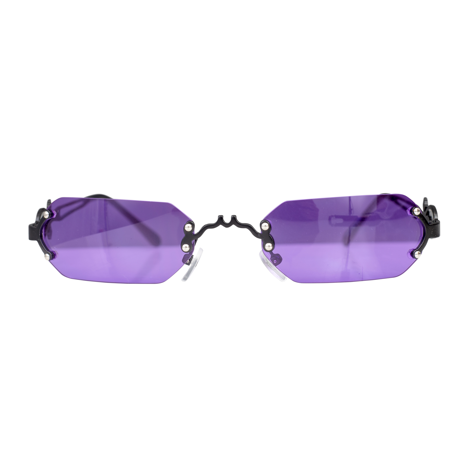 Gothic Vampire Purple Glasses