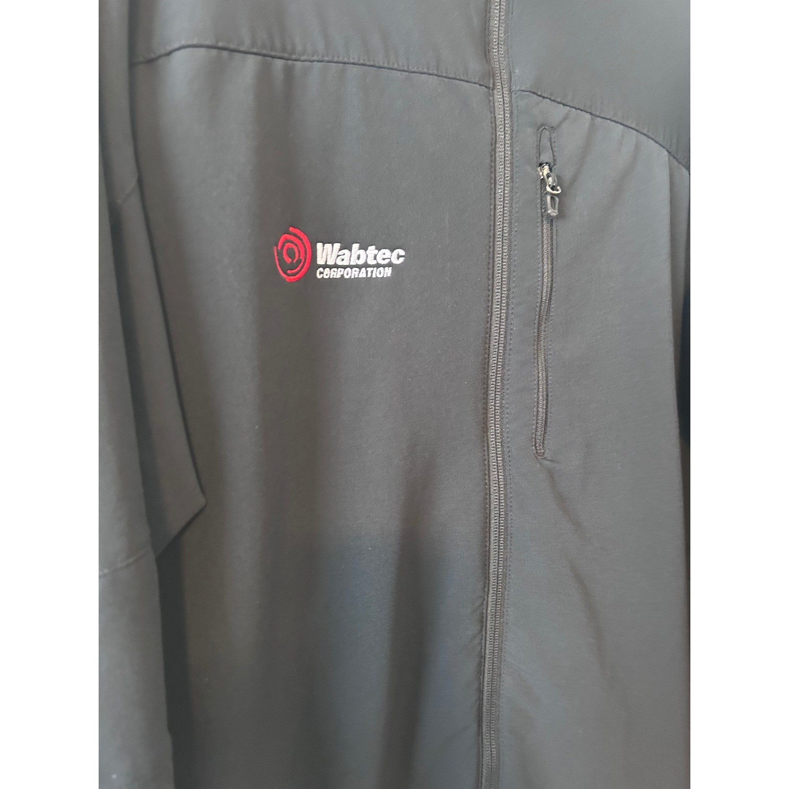 Marmot Softshell Lightweight Windbreaker Black Full Zip Jacket Men’s XL TG