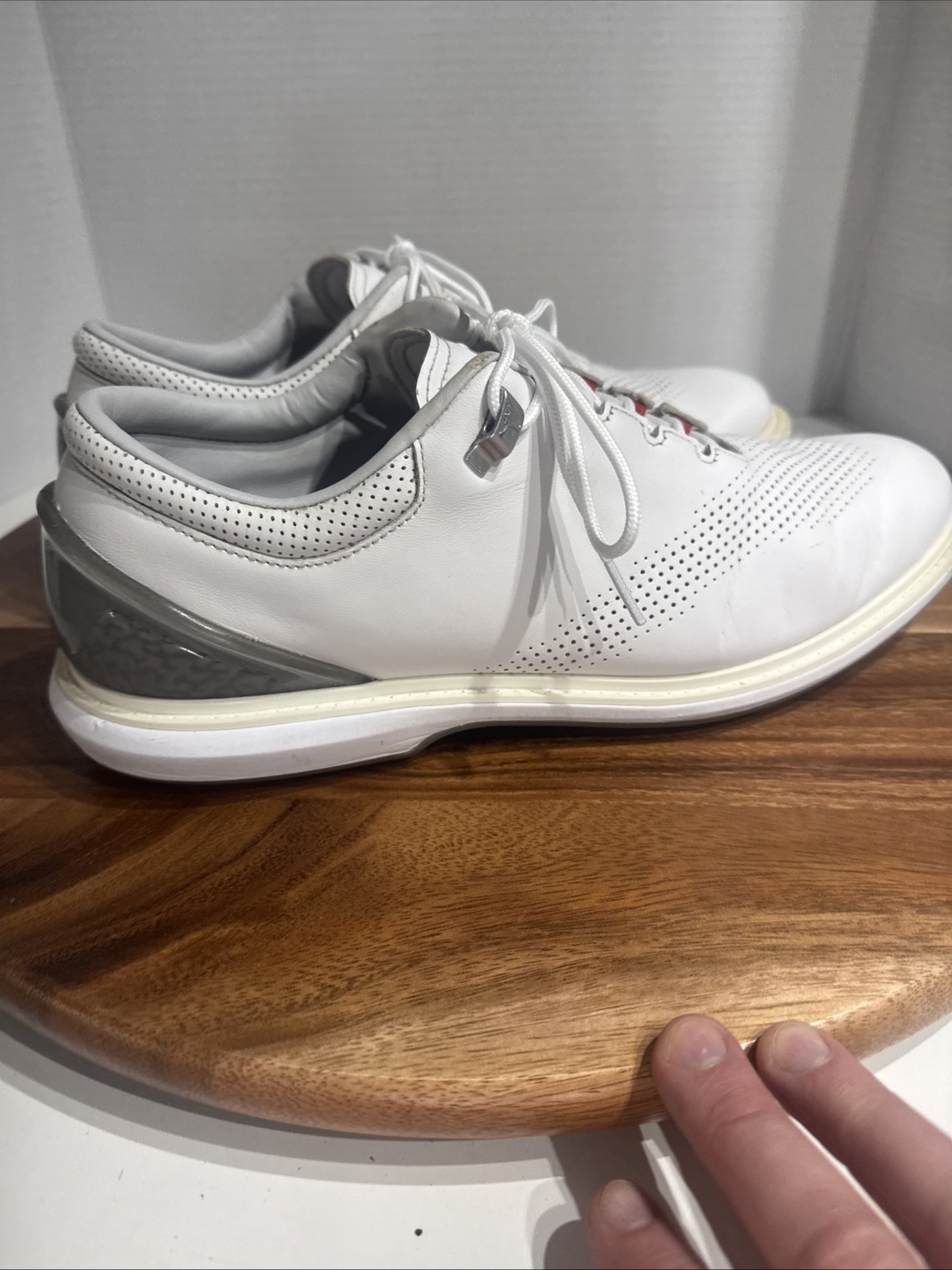 Air Jordan ADG 4 White Pure Platinum Men’s Size 11.5 Spikeless Golf Shoes