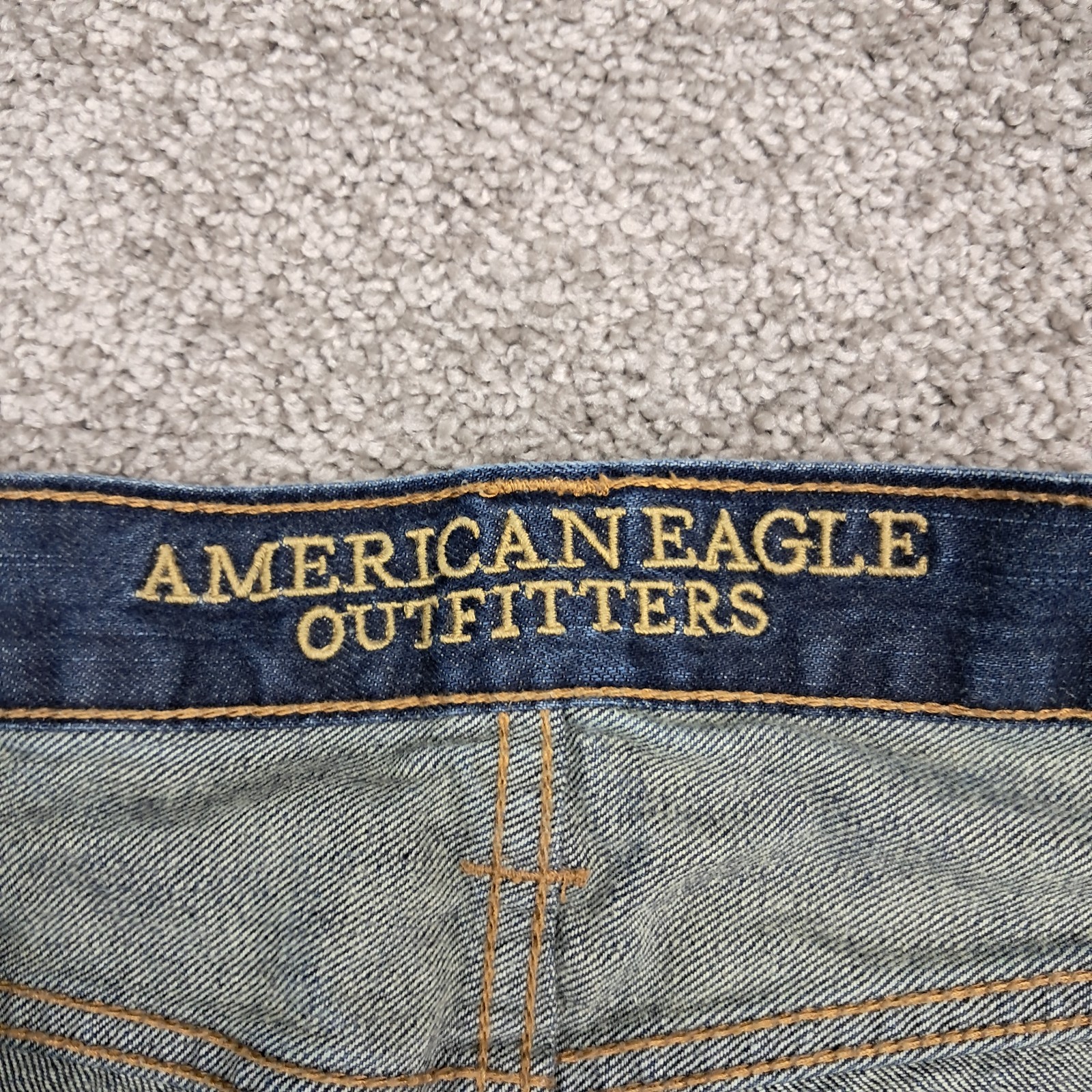 American Eagle Outfitters Women’s Original Straight Jeans Blue 30×36