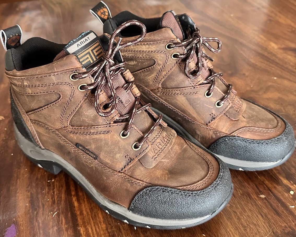 Ariat 10004138 (70063) ATS Womens Terrain Hiking Endurance Brown Boots Sz 7 B