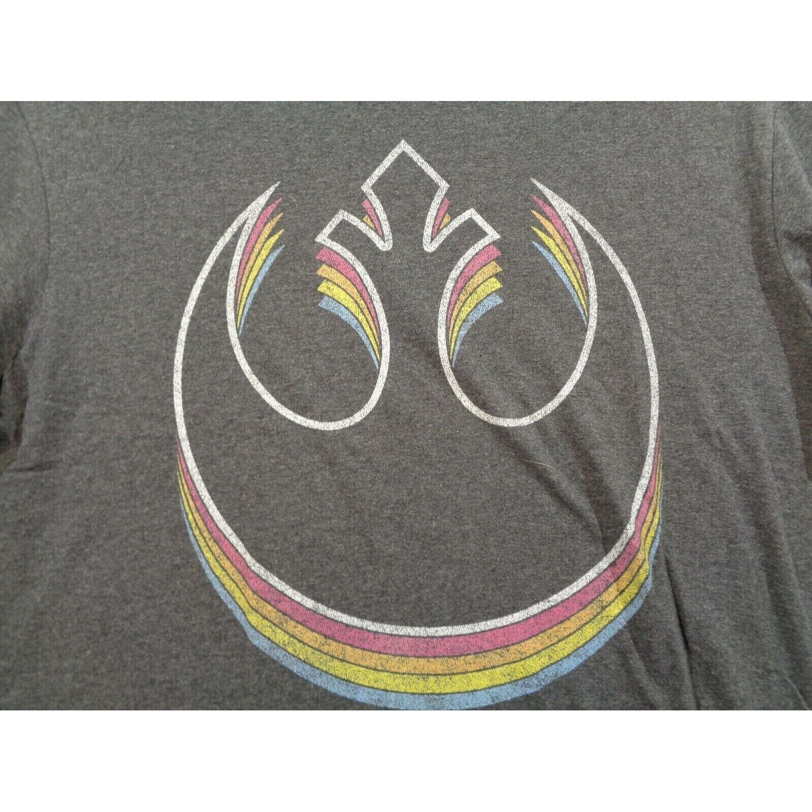 Delta soft tee front print Men’s T-Shirt Color Dark gray Size L