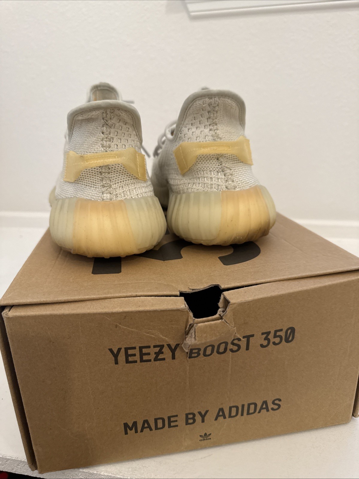 Adidas Yeezy Boost 350 V2 Men Size 13 “Light” 100% Authentic Ready To Ship!!!