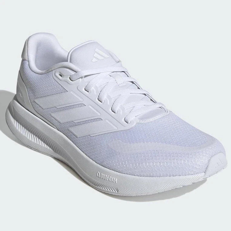 Adidas Runfalcon 5 Running Shoes Triple White IH7757 Men’s Size NEW