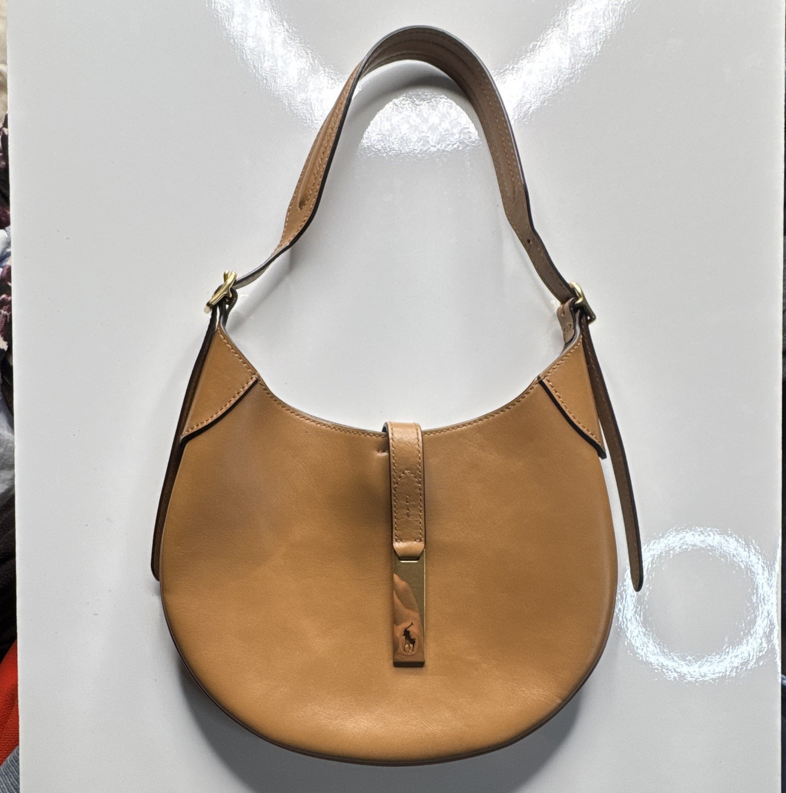 POLO ID Calfskin Small Shoulder Bag