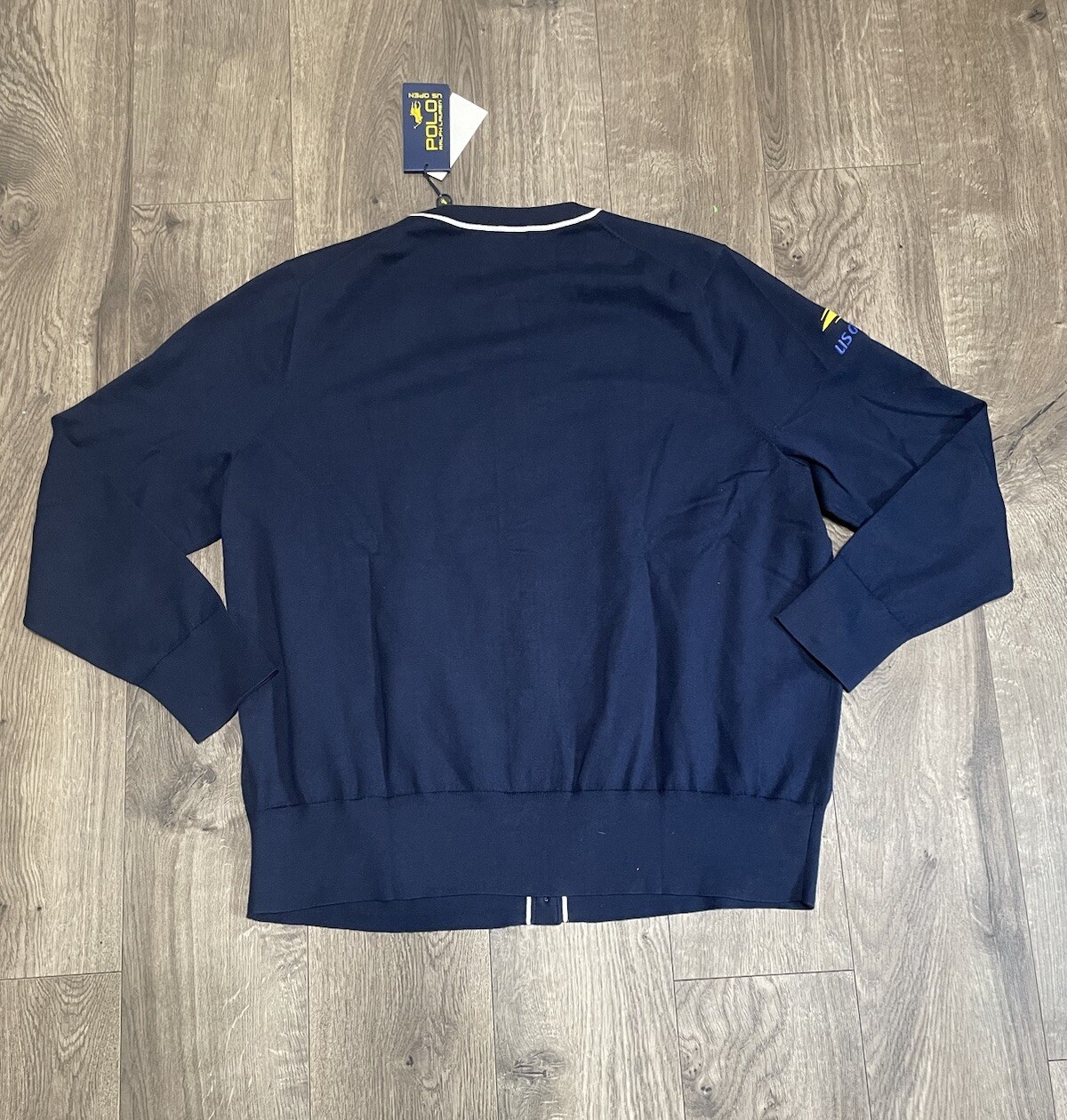 Polo Ralph Lauren US Open Tennis Cardigan Sweater Women’s Size XS NWT MSRP $128