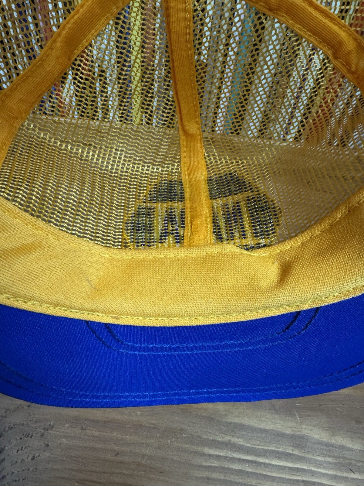Deadstock 80’s Vintage Napa Patch Hat All-Mesh Snapback Louisville Mfg Co MINT!