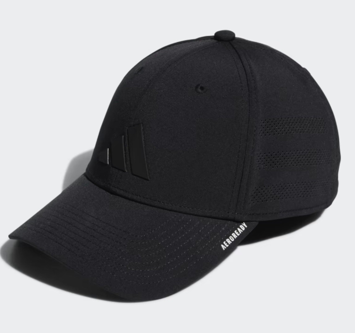 ADIDAS Gameday 4 Men’s Stretch Fit Hat Cap Black Size L/XL Aeroready GC4381 NEW