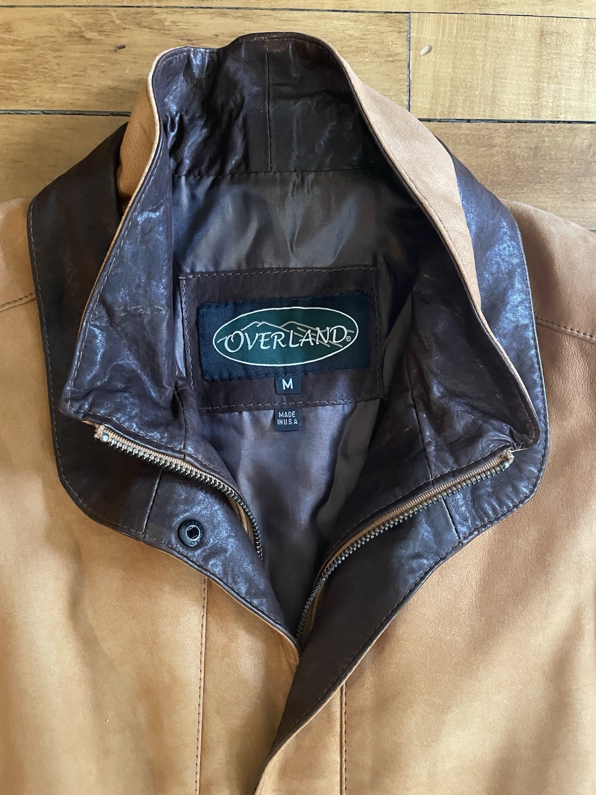 Overland Women’s Leather Vest Sheepskin Western Size M