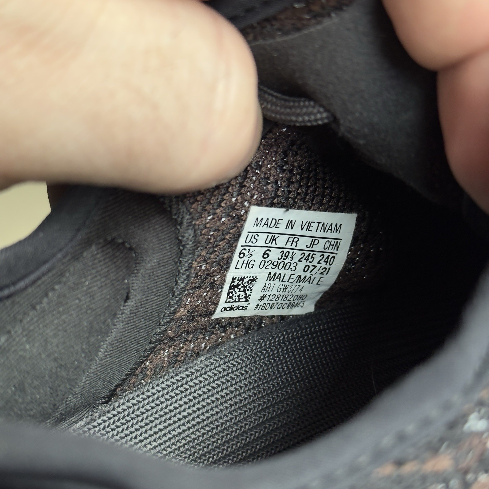 Adidas Yeezy Boost 350 V2 Mens Size 6.5 MX Rock GW3774