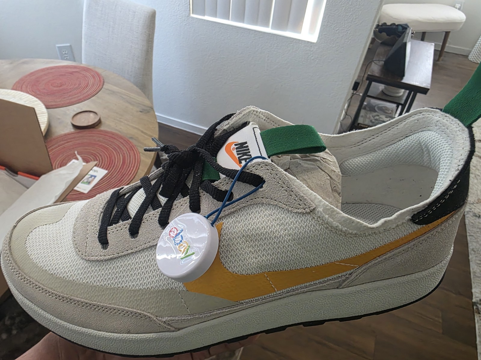 Nike Tom Sachs NikeCraft General Purpose Shoe Summit White Gold DA6672-100