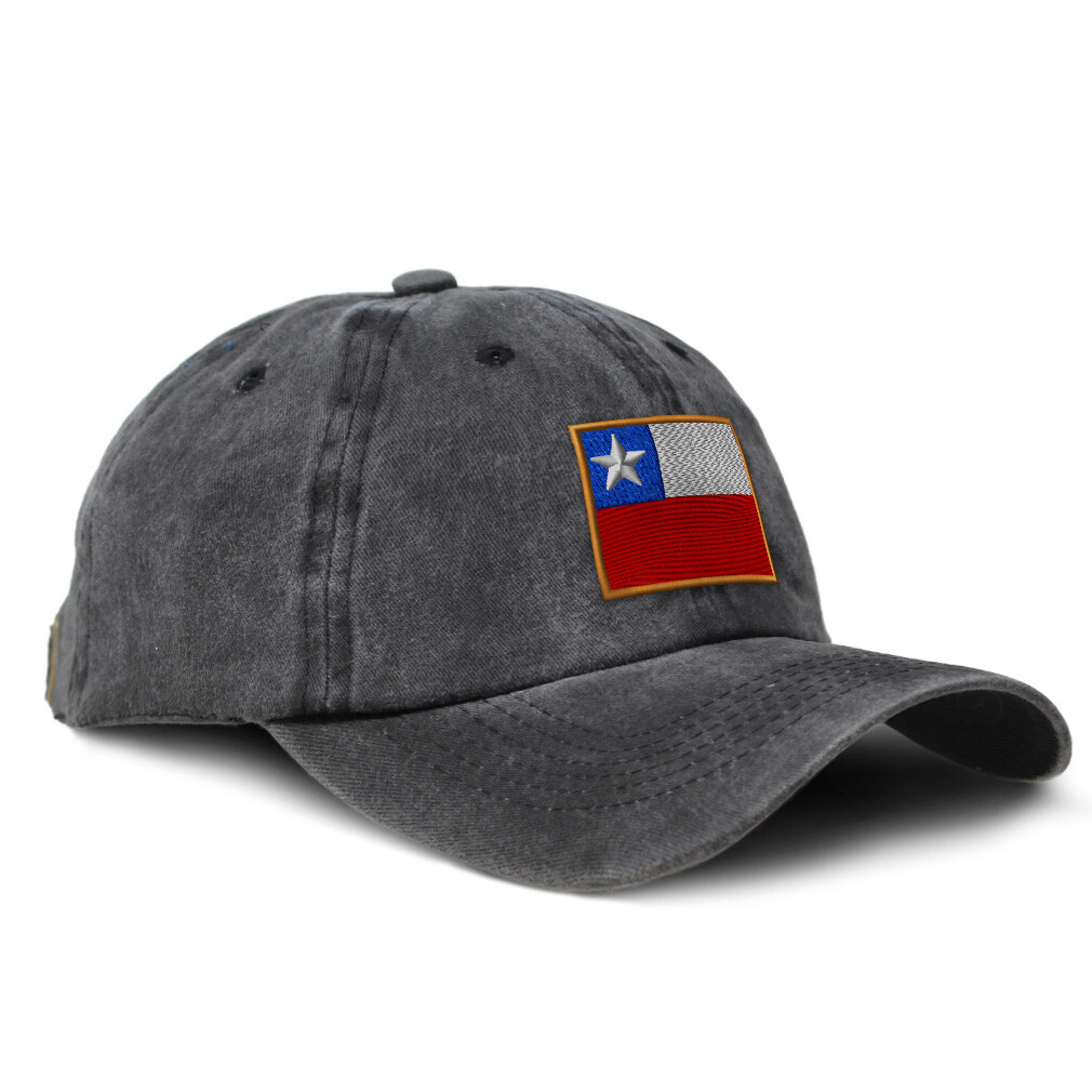 Soft Washed Baseball Cap Chile Olympics Sports Cotton Dad Hats for Men & Women