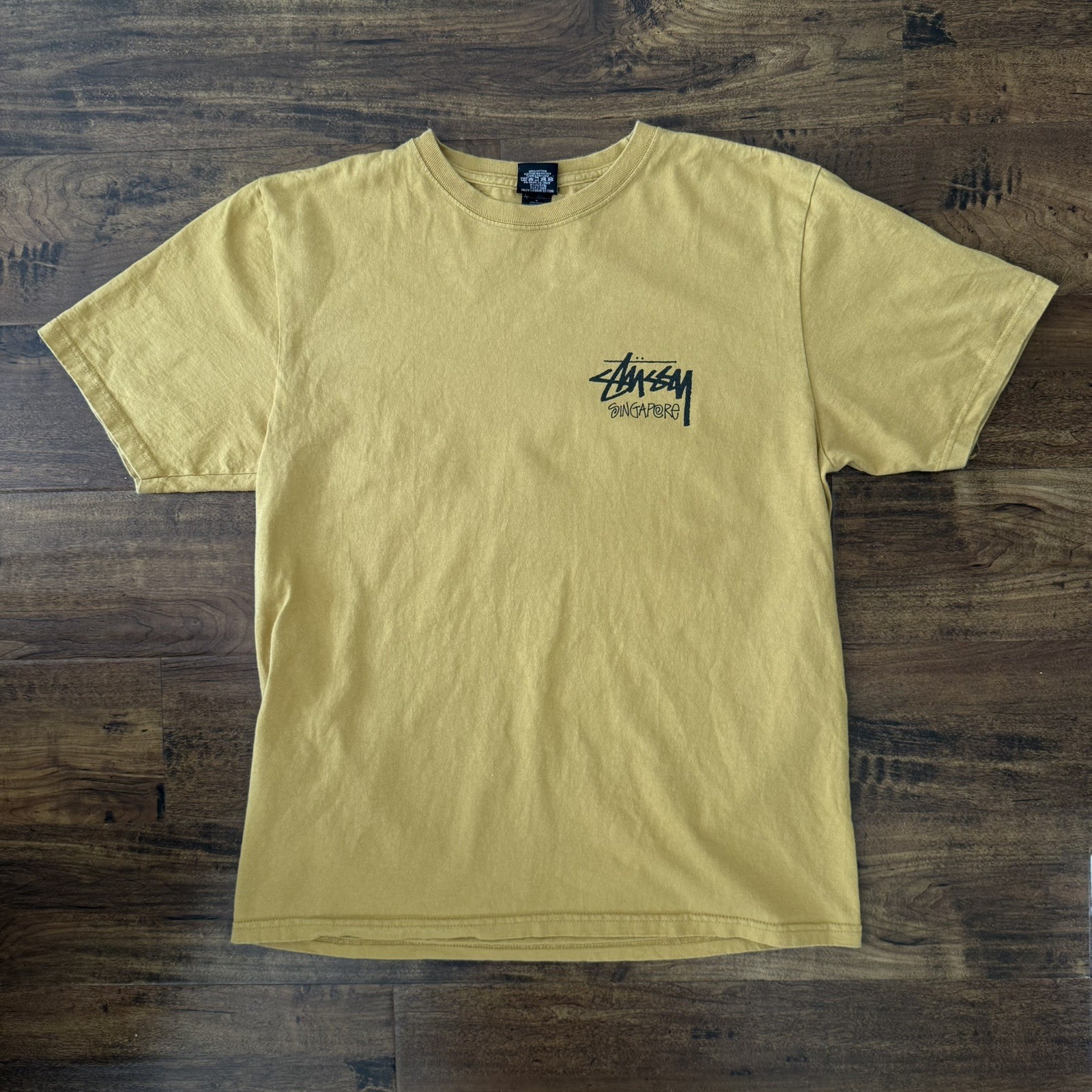 Stussy Singapore Chapter Tee (Medium) “Curry”