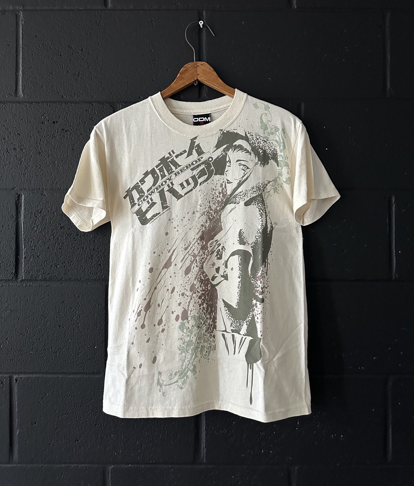 VTG 00s Anime Toonami Cowboy Bebop Faye Valentine Tshirt Y2K ODM Tag Sz Small