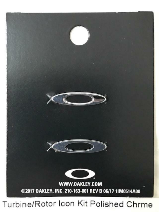 Oakley Interchangeable Icons Turbine Turbine Rotor Double Edge assorted colors