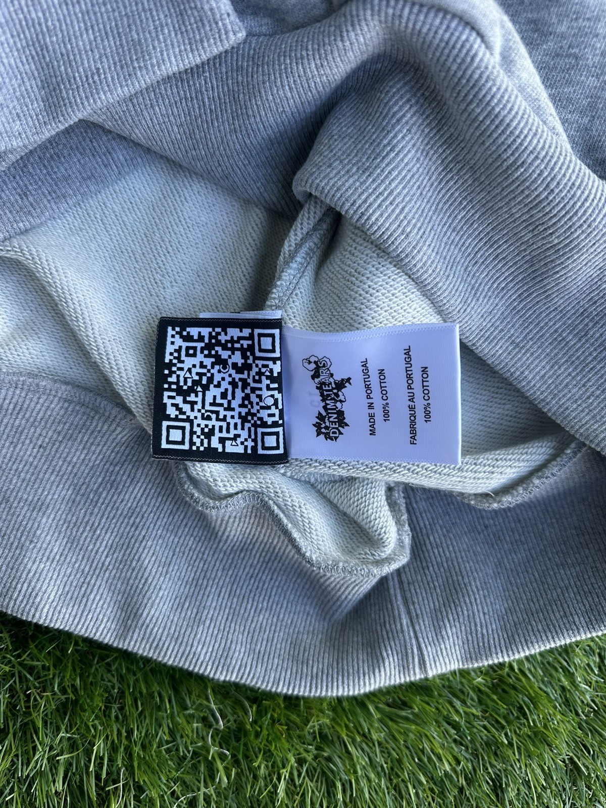 *BRAND NEW* Denim Tears “Gray” Hoodie – Ready To Ship🚚💨 (Size S)