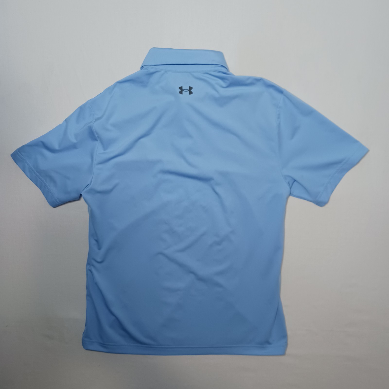 Under Armour Mens T2 Blue Polo Loose Medium Indian Hills Country Club UM0550