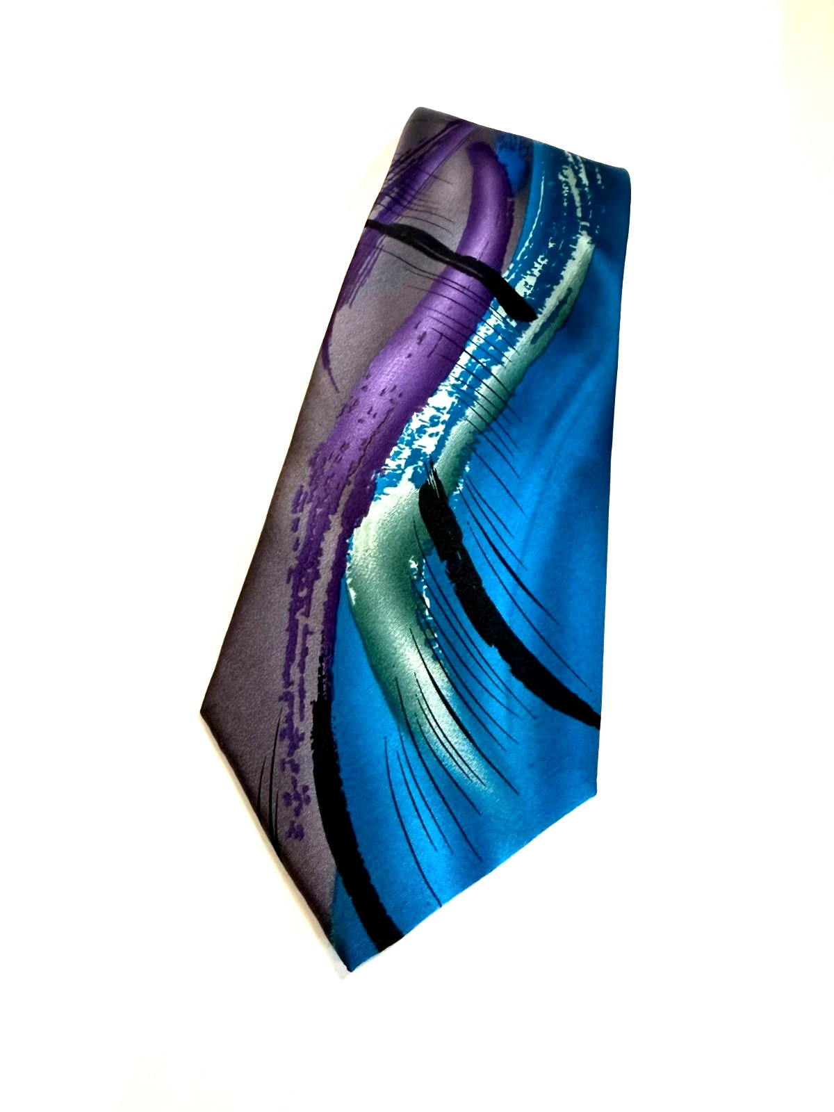 J. Garcia Vintage Tie Lot of 4 abstract geometric 80s 90s Y2K Modern 100% Silk
