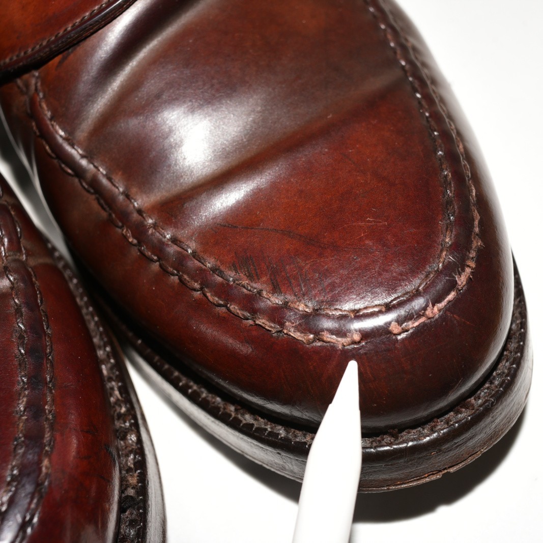 Polo Ralph Lauren England Shell Cordovan Penny Loafer Men US 9.5 D