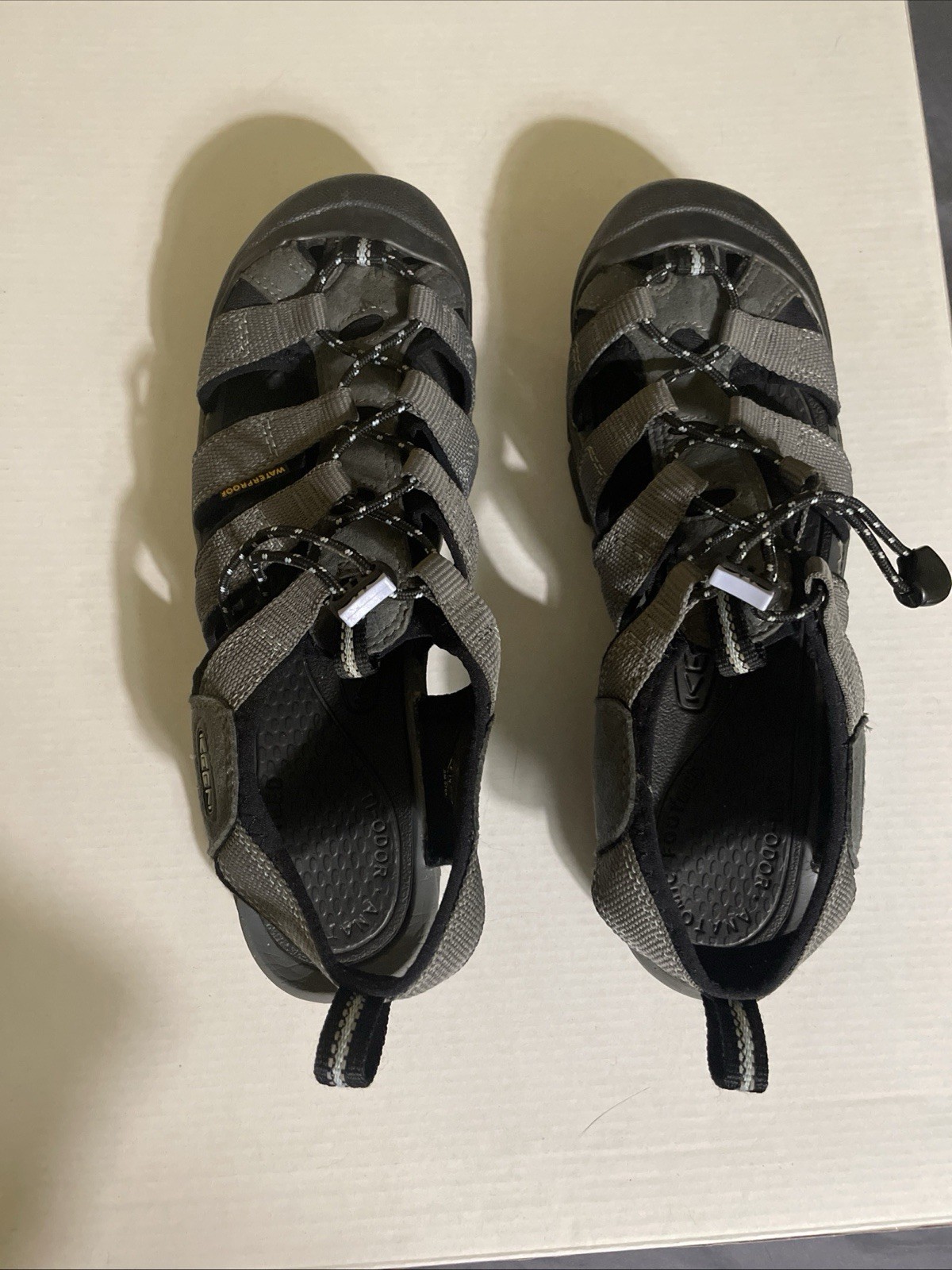 KEEN Wmn Commuter Clipless Cycling Sandals Gray Size 9 (with Shimano SPD Cleats)