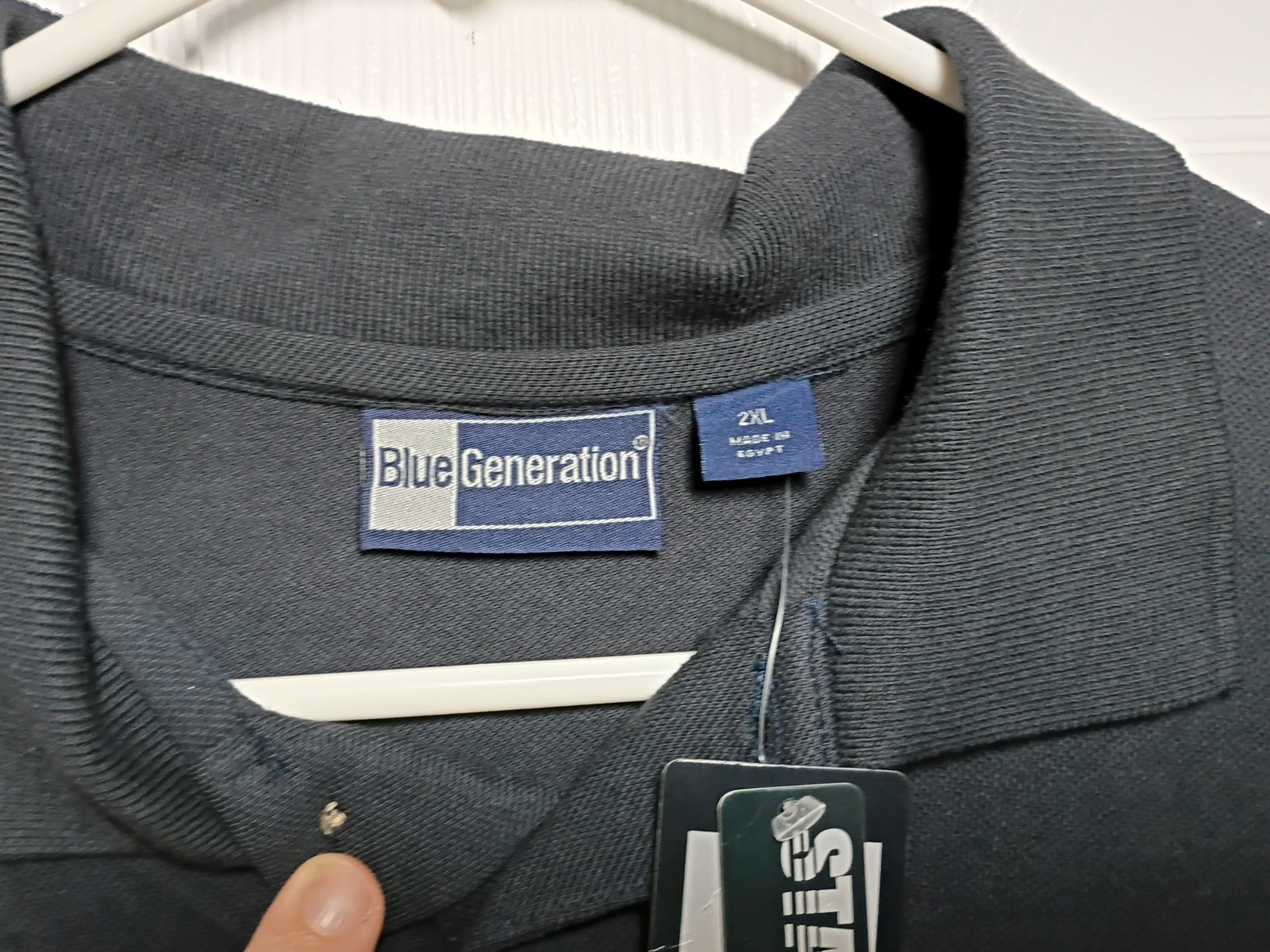 TABC ROA Retired Navy Blue Golf Polo Shirt Men’s 2XL Texas Blue Generation NWT