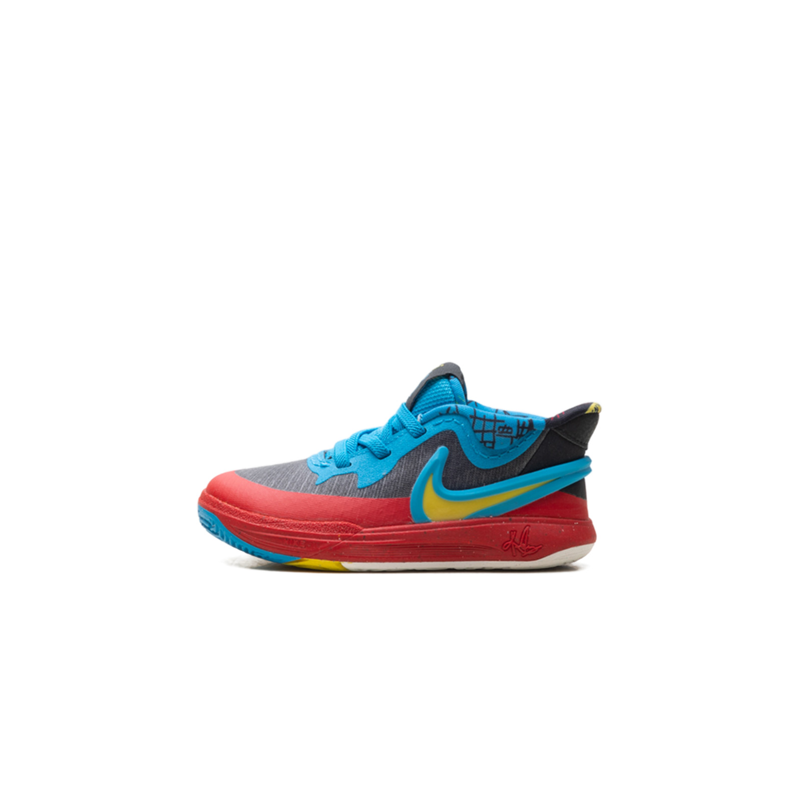 Nike Kids Kyrie 8 go SE Sneakers in Black/Yellow/Red DQ8079-012 Size 10C Toddler