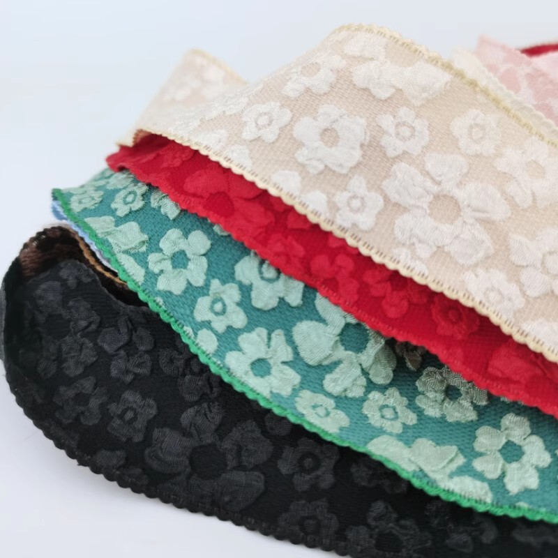 Lady Floral Ribbon Sash Waist Belts Strap Waistband Dress Shirt Decor Belts Soft