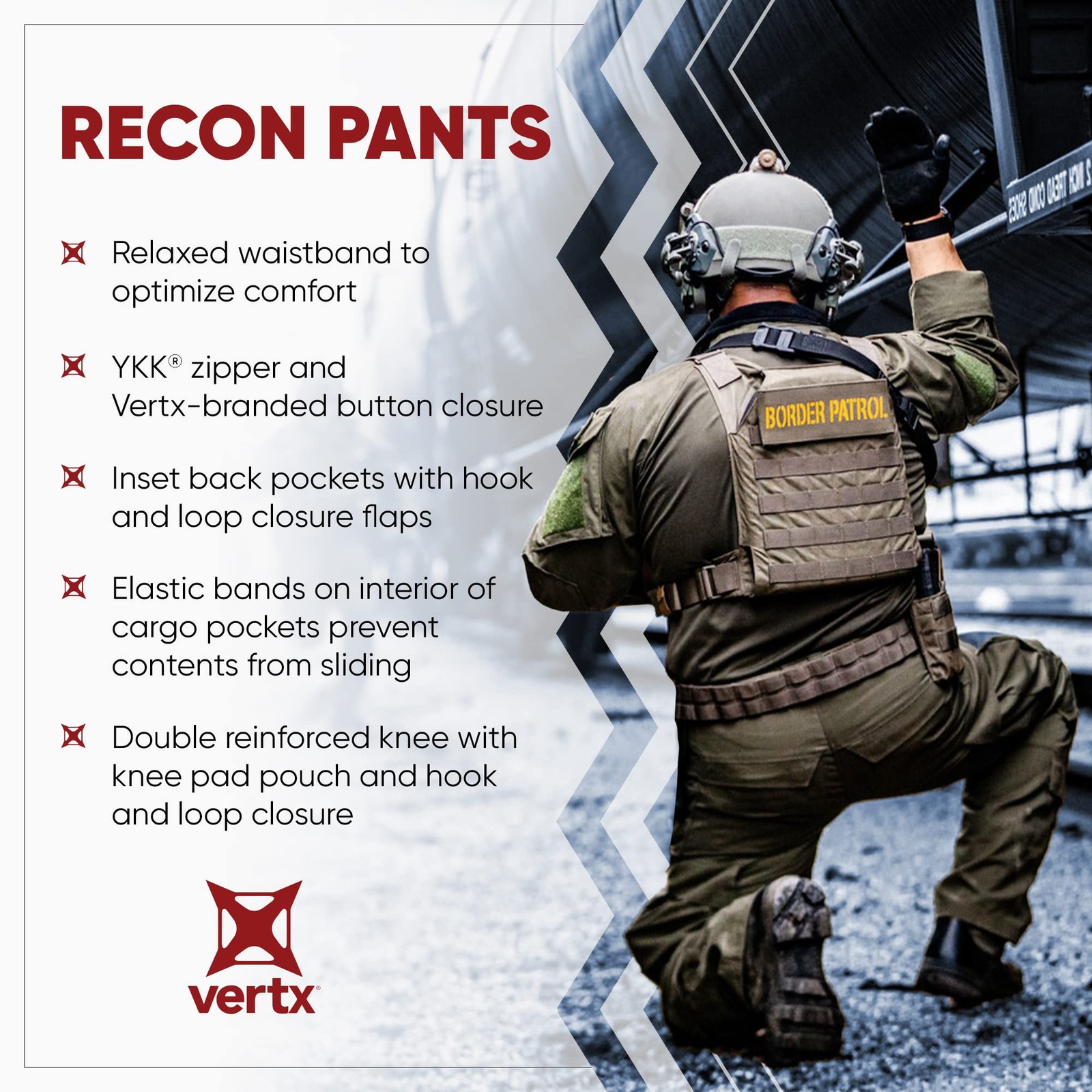 Vertx Mens Recon Combat Overt Tactical Gear Uniform Cargo Pants Multi-cam 34×30