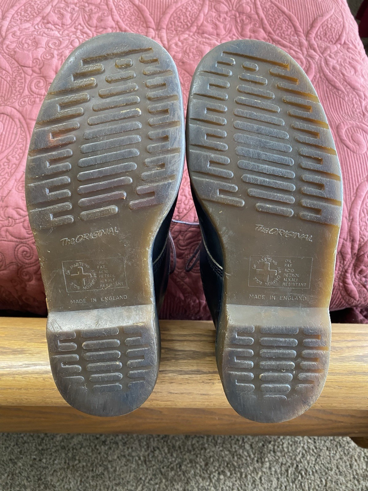 Dr. Martens 1490 Made In England Size 8 Vintage Boots
