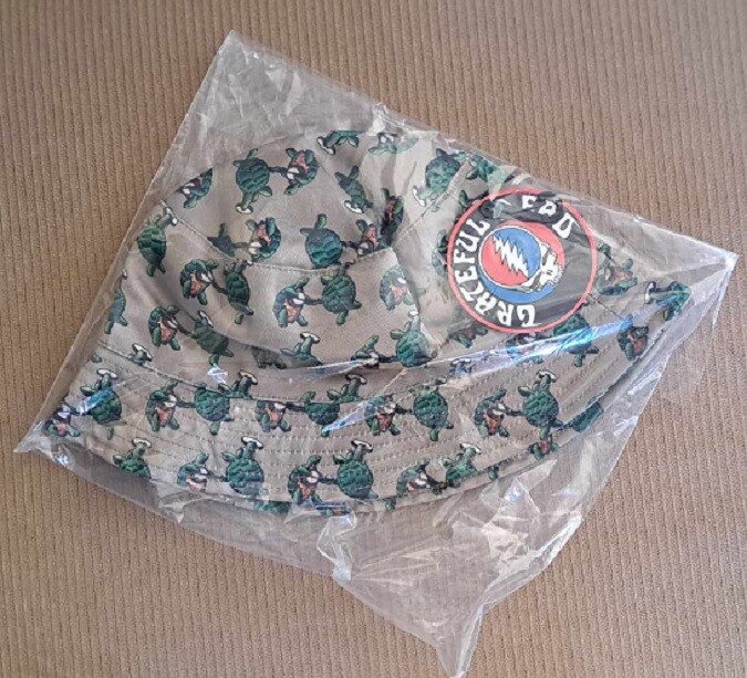New Terrapin Station Turtles Grateful Dead Bucket Hat Adult Sun Summer One Size