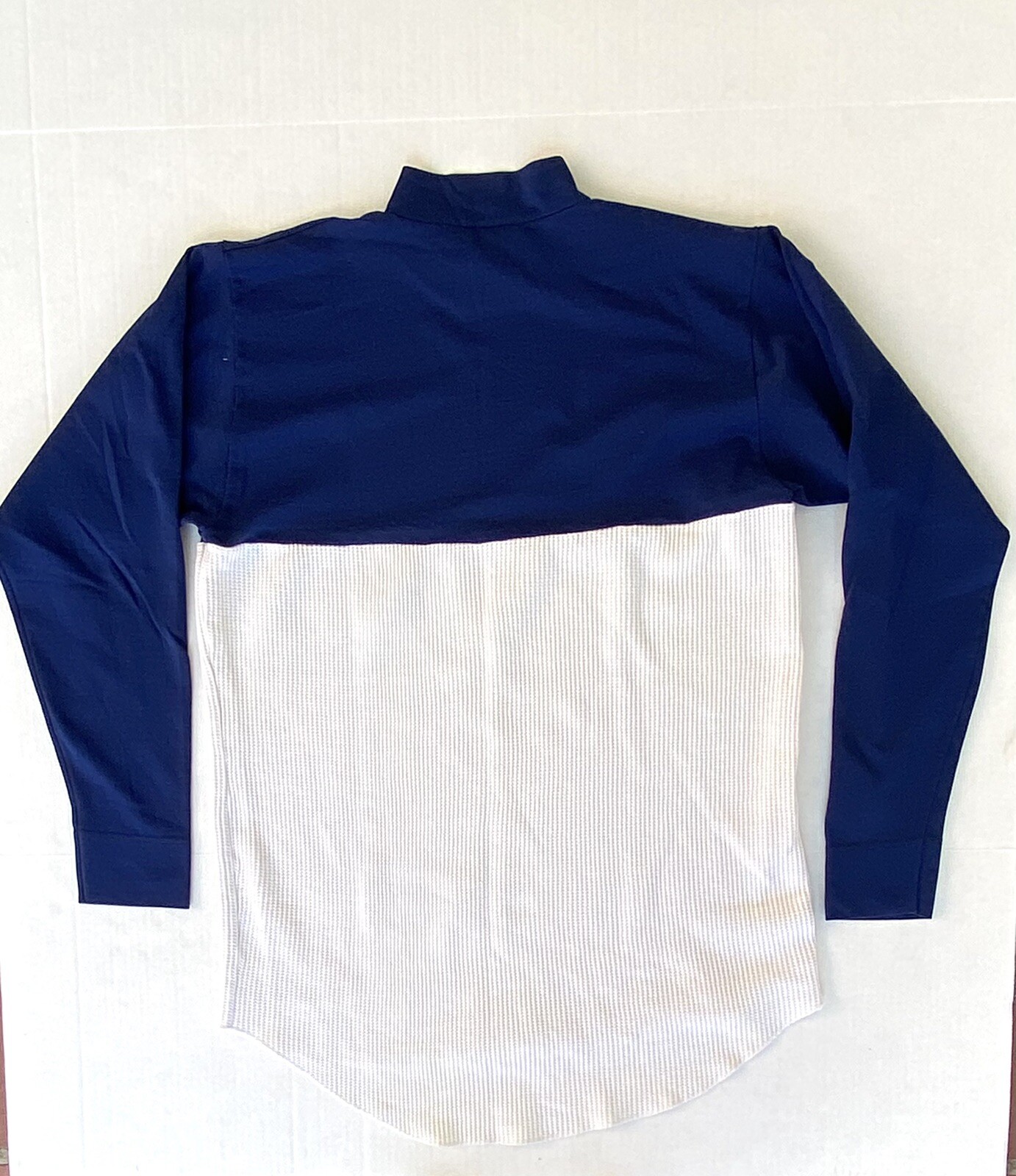 Vintage 90’s Russell Athletic Mock Neck Thermal Long Sleeve T-Shirt sz XL