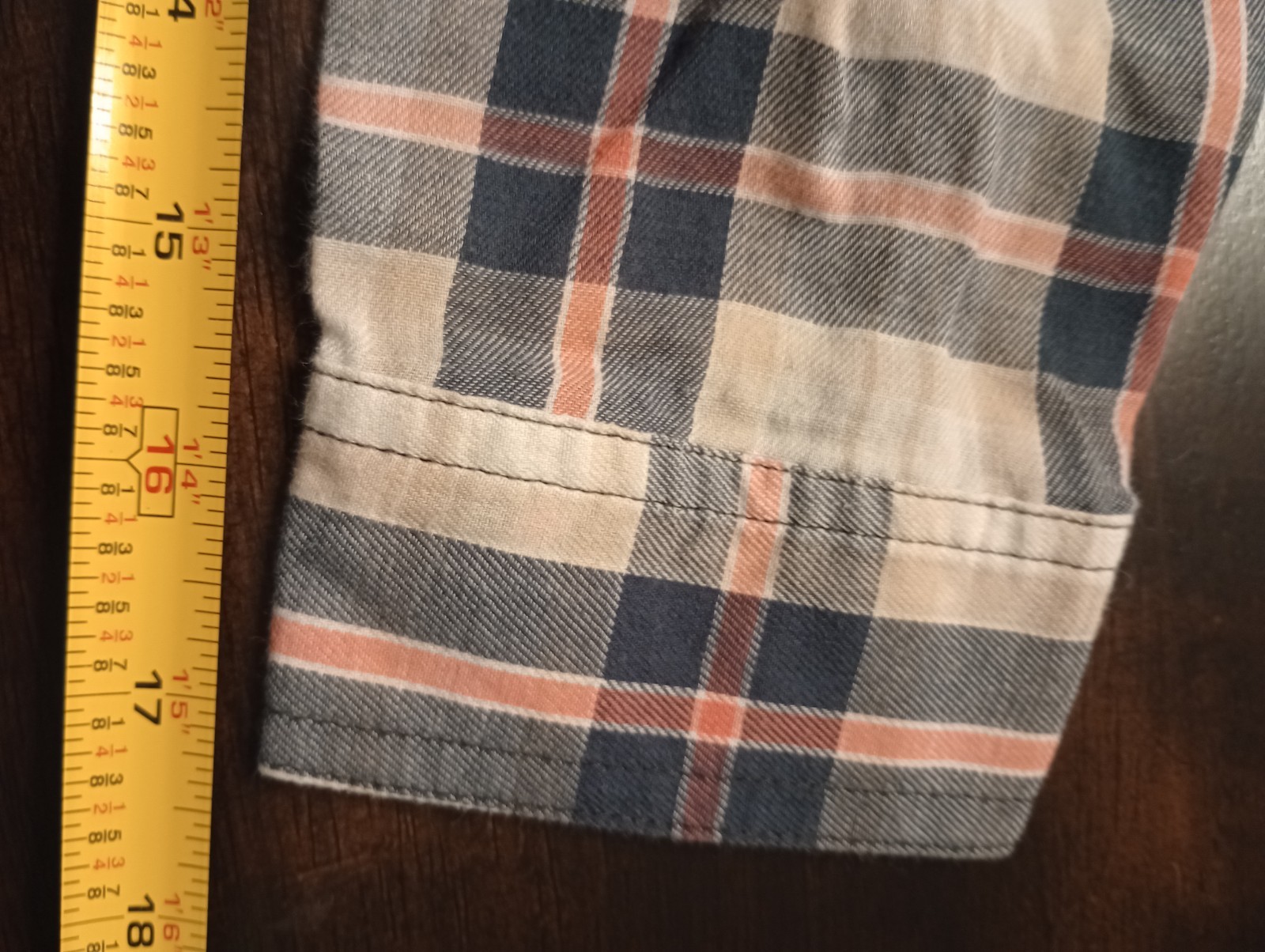 Maurices XS Mauve, teal, pink Plaid Long Sleeve Button Up Shirt