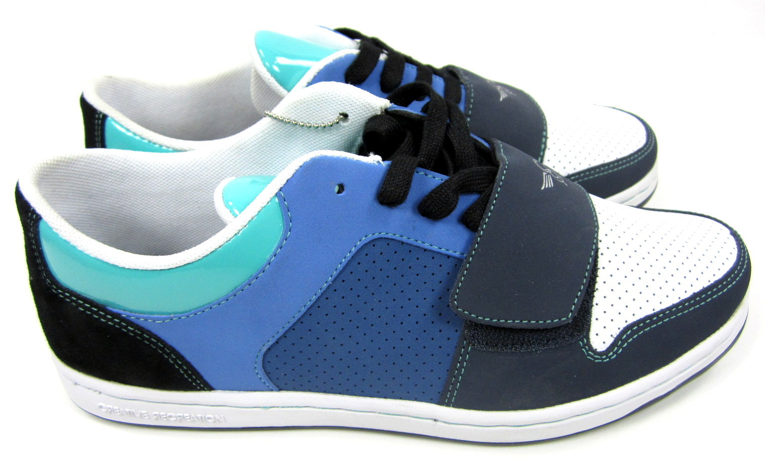 Creative Recreation Shoes Cesario Lo Blue/Black/Aqua Sneakers Size 7