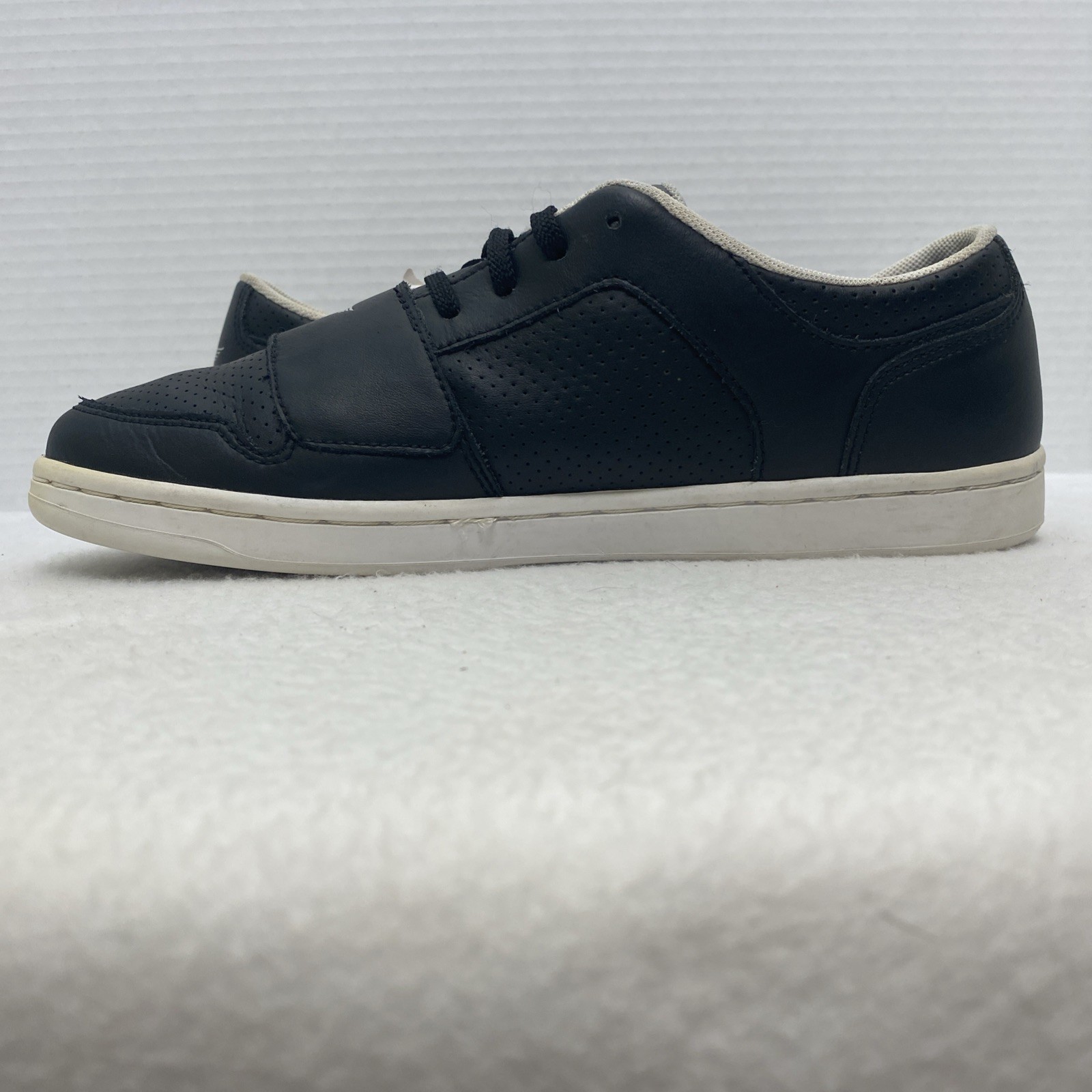 Men’s Creative Recreation Cesario Lo Black/Black Cr4Loc/Blkbk Leather Size 8