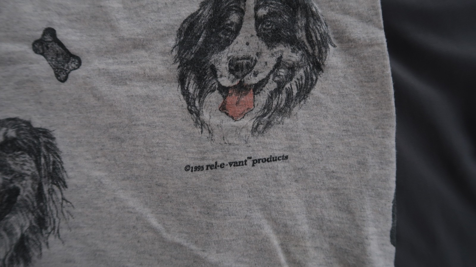 Vintage AOP Dog T-shirt Adult Large Medium rel e vant products all over print