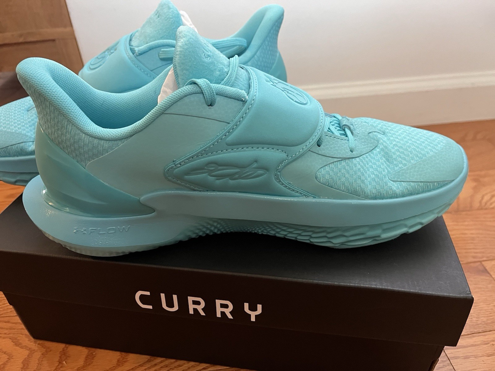 Under Armour Curry Brand D. Fox 2 Blue Basketball Shoes Men’s 10 EUC Worn 1X