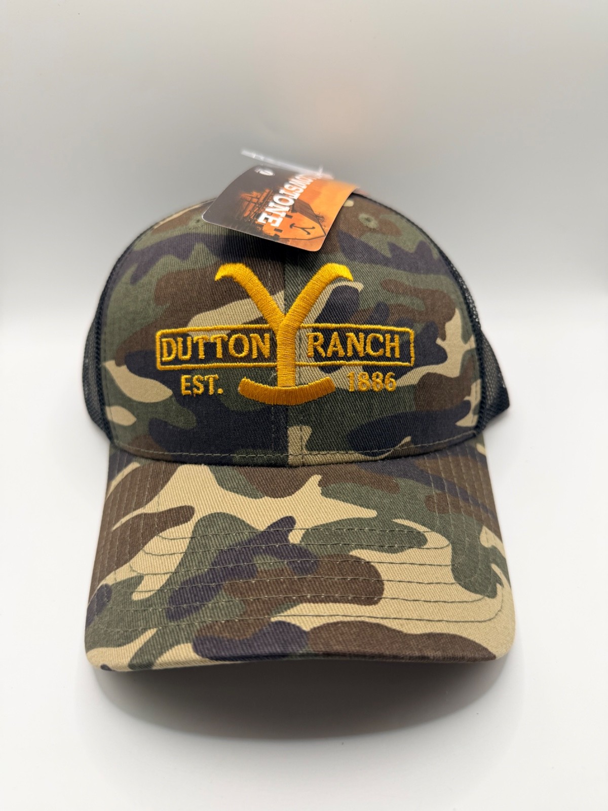 Yellowstone Dutton Ranch Trucker Hat Logo TV Show Officially Licensed NWT