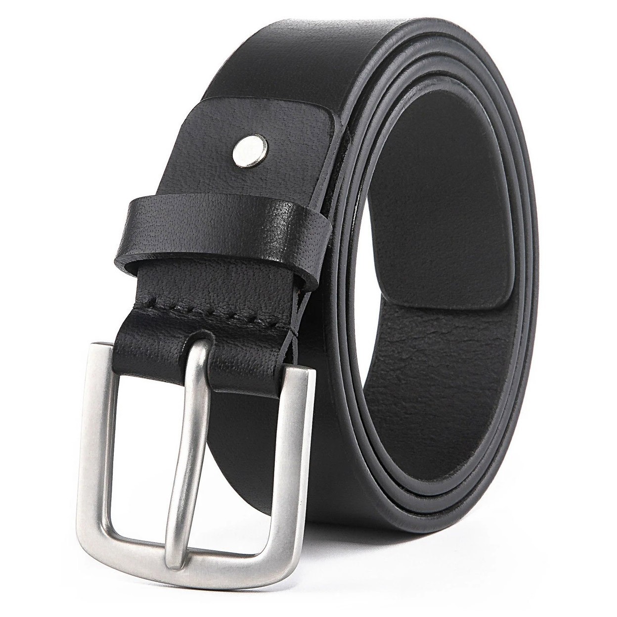 Men’s belts,Full Grain Genuine Leather Casual Dress Jeans Belts for Men