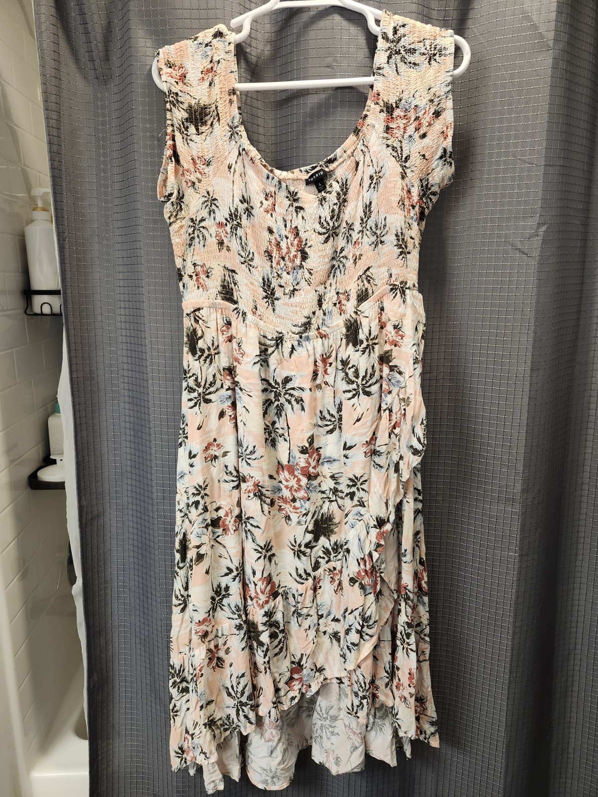 Torrid Floral Pink / Multicolor Maxi Dress Size 4