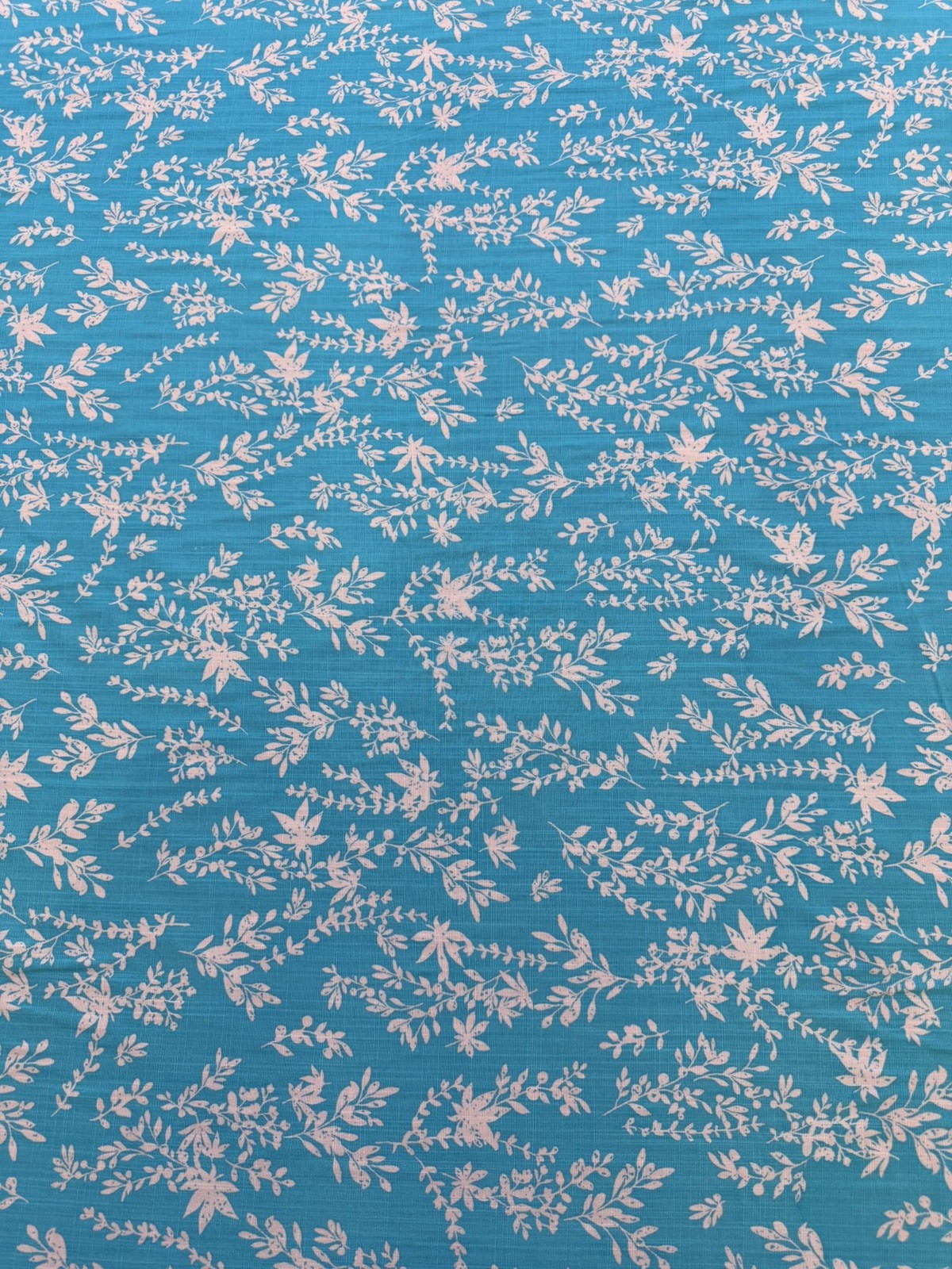Rayon Slub Print Fabric By The Yard