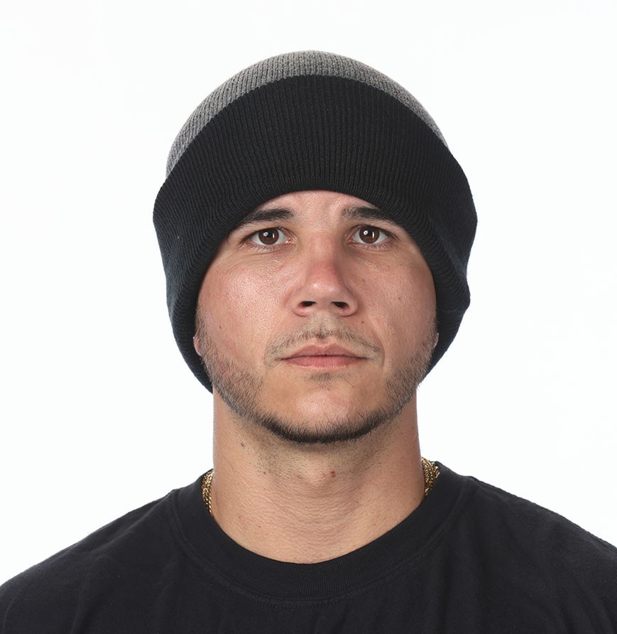 Cuffed Knit Beanie Customizable