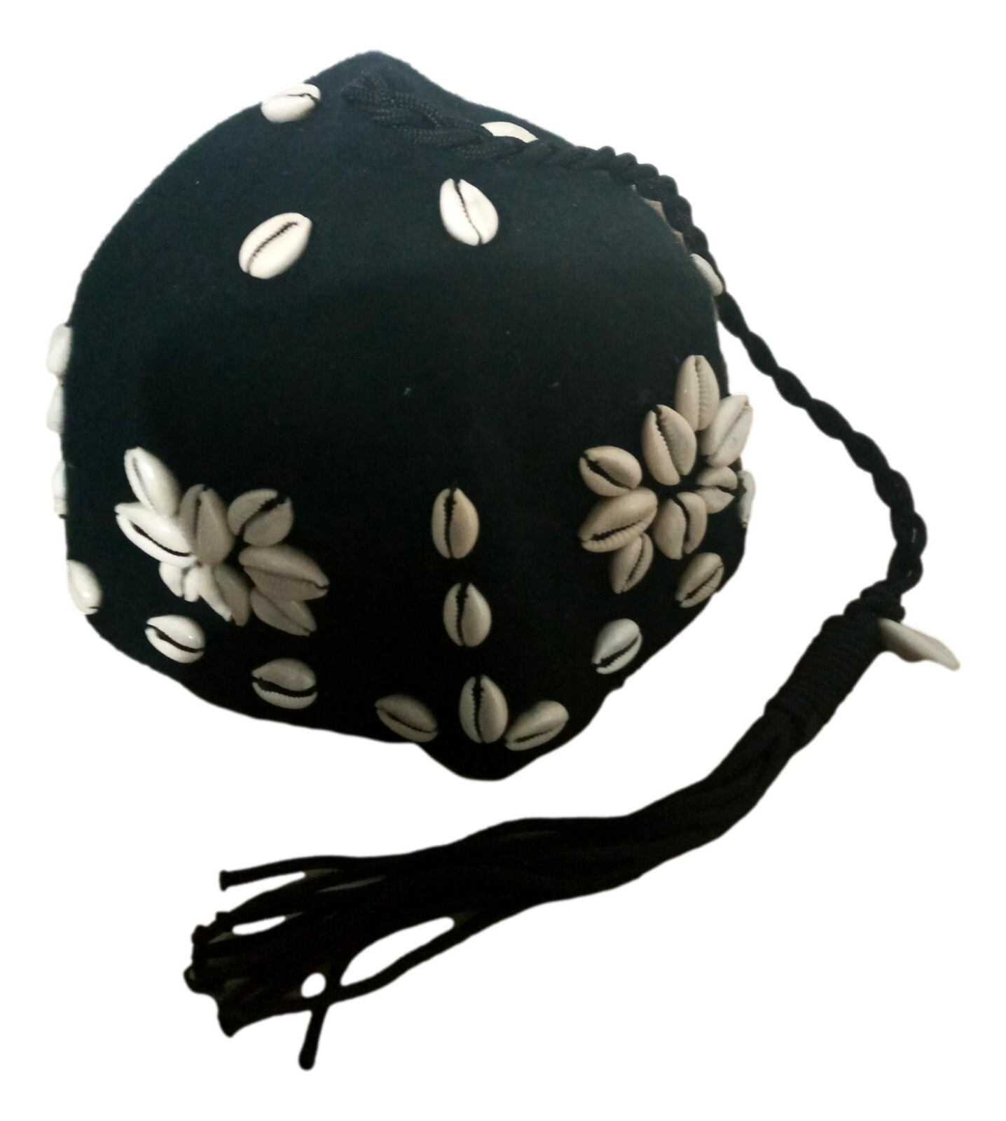 African Gnawa Handcrafted Moroccan Gnaoua Traditional Hat Headgear with tassel