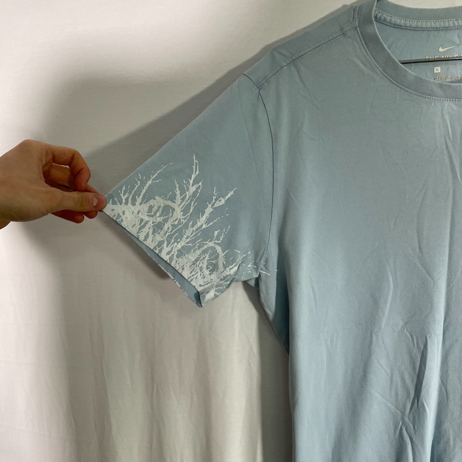 Vintage Nike t shirt grunge y2k streetwear custom alt rare sz L