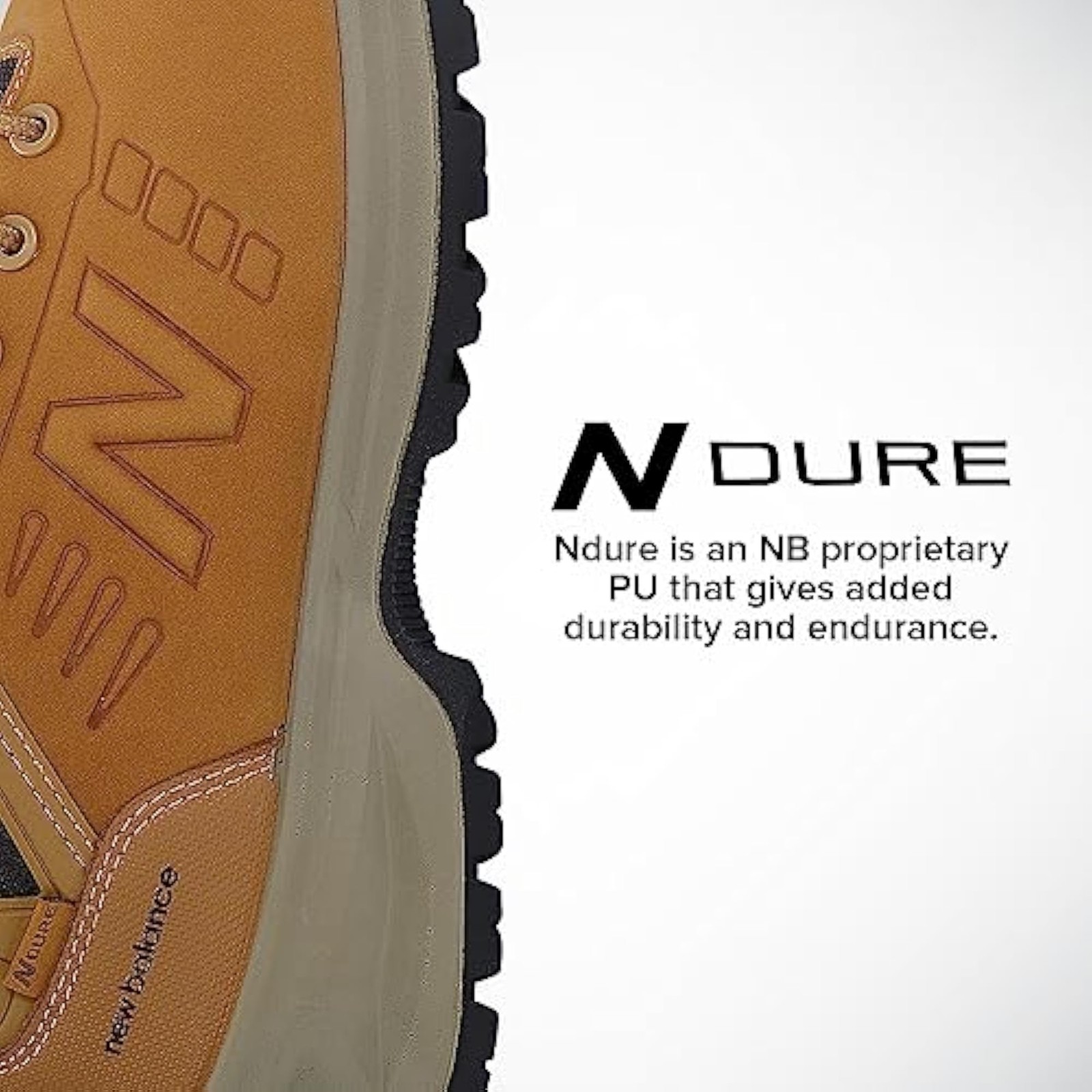 New Balance Men’s Composite Toe Calibre Industrial Boot, Wheat, 7.5 Wide – Wheat