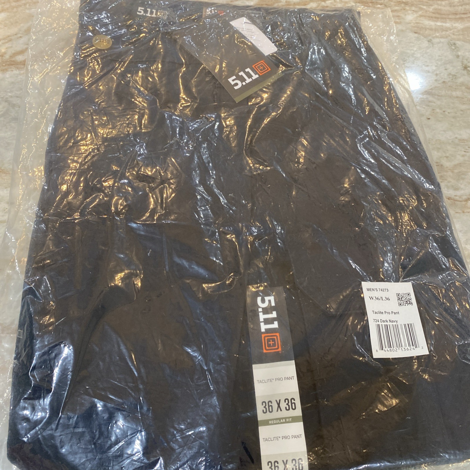 NWT MENS 36×36 5.11 TACTICAL TACLITE PRO CARGO PANTS 74273 DARK NAVY Sz 36 x 36