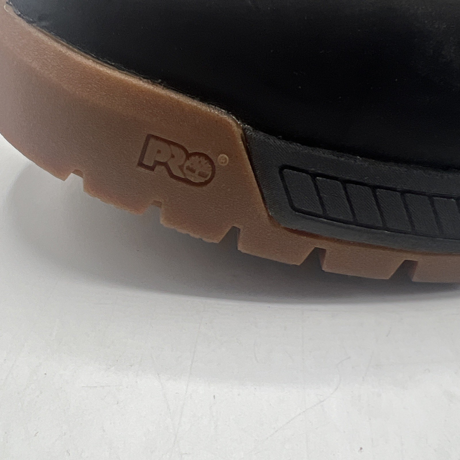 Timberland PRO Montauk 6″ Soft Toe Work Boot Men’s Size 8 Black Tan – New!